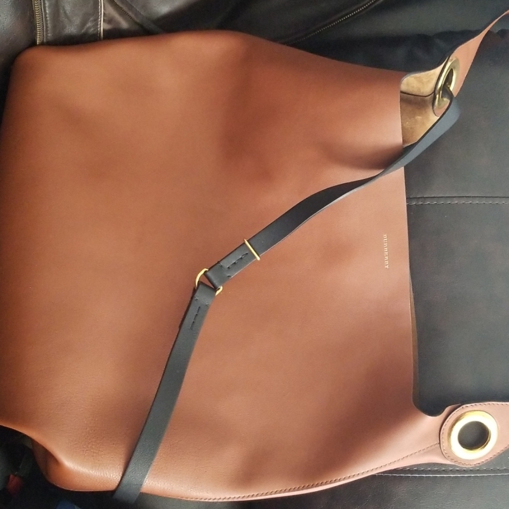 Burberry leather hobo